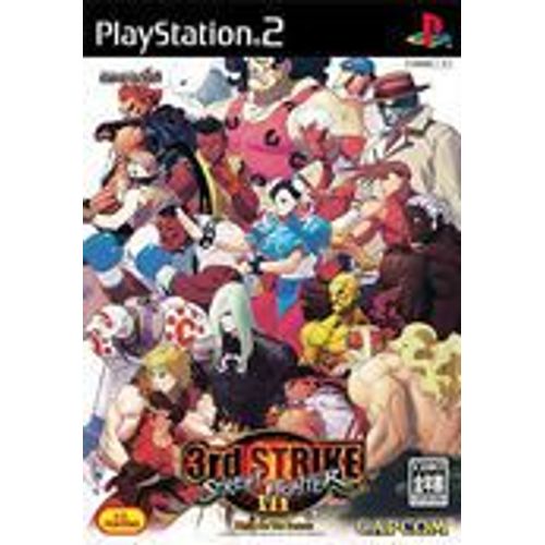 Street Fighter 3 - 3rd Strike - Import Jap PS2