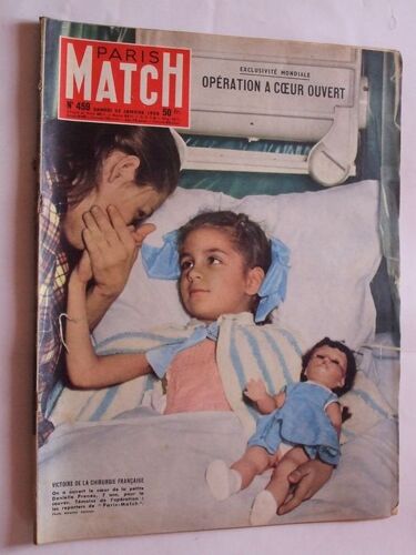 Paris Match  N° 459 : Victoire De La Chirurgie Francaise