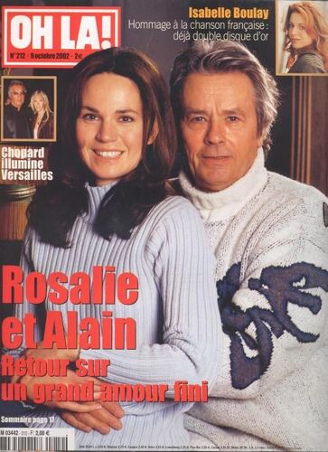 Oh La / 09-10-2002  N° 212 : Isabelle Boulay (5p) - Sharon Stone (3p) - Celine Dion (1p) - Tom Cruise (2p) - Olivia Newton John / John Travolta (1p)