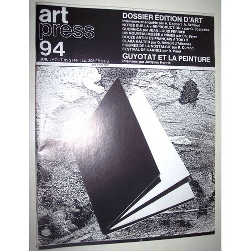Art Press  N° 94