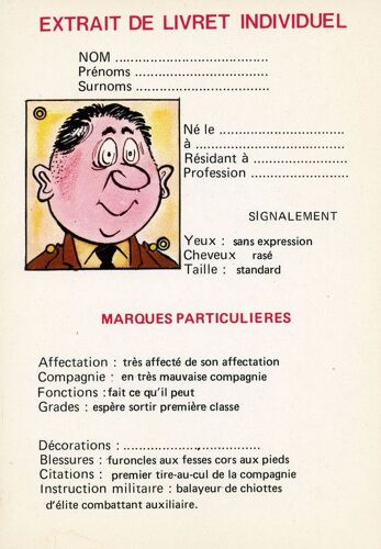 Extrait De Livret Individuel