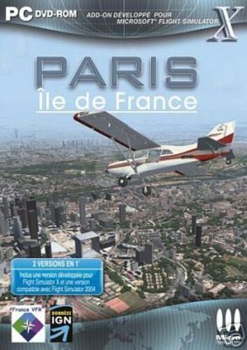Add-On Flight Simulator X - Paris Ile De France Pc