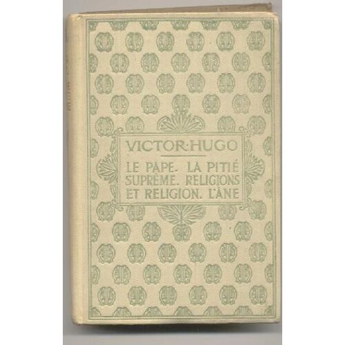 Le Pape - La Pitié Suprême - Religions & Religion - L'ane