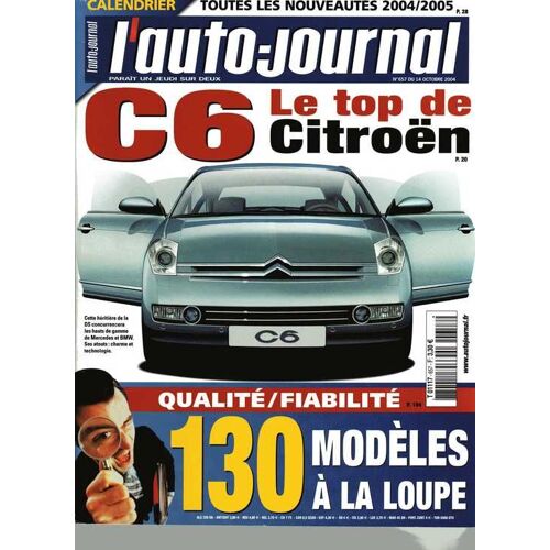 L'auto-Journal N° 657 : C6 - Le Top De Citroen