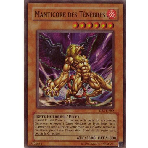 Manticore Des Ténébres Super Rare Dr2-Fr068