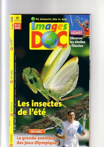 Images Doc N° 188 : Les Insectes De L'été