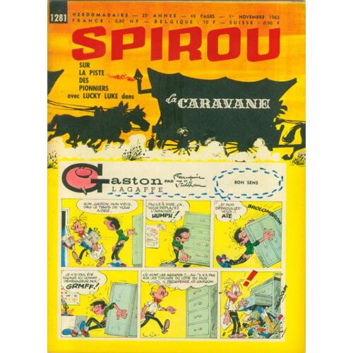Spirou N° 1281 : Lucky Luke Dans La Caravane