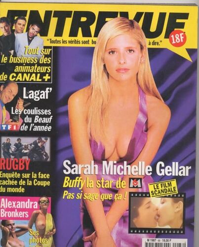 Entrevue / 11-1999  N° 88 : Sarah Michelle Gellar (5p) - Mariah Carey (3p) - Star Wars (4p) - Harvey Keitel (2p) - Harrison Ford (2p) Catherine Zeta Jones (3p) John Malkovich (2p) Heather Graham (3p)
