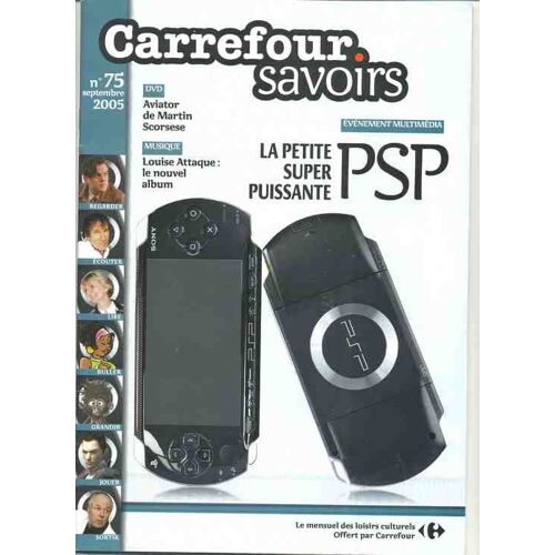 Carrefour Savoirs  N° 75 : Martin Scorsese Louise Attaque La Petite Super Puissante Psp