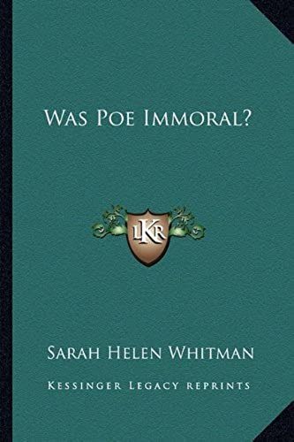 Was Poe Immoral?