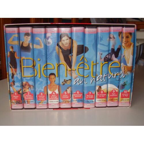 Bien-Être Au Naturel - Coffret 10 Vhs