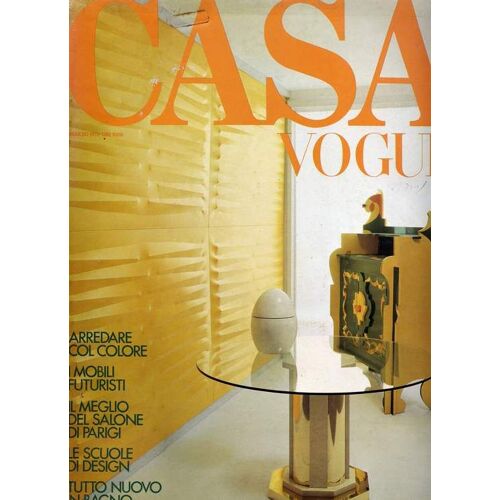 Casa Vogue  N° 43 : Arredare Col Colore