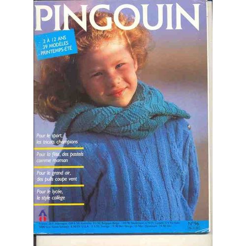 Catalogue Pingouin  N° 96 : 39 Modeles Printemps Ete