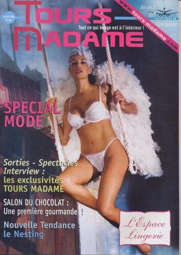 Tours Madame / 03-2004  N° 207 : Patrick Bruel / Nathalie Baye (1p)