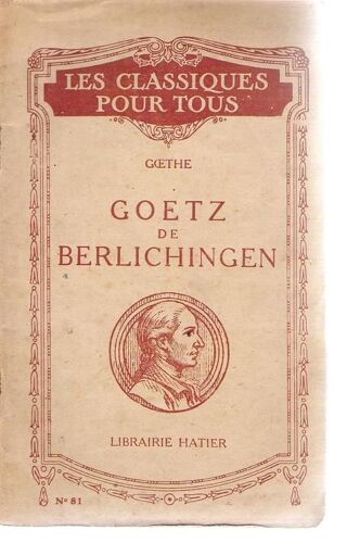 Goetz De Berlichingen À La Main De Fer