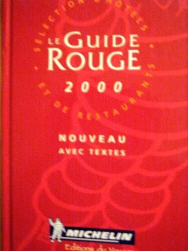 Le Guide Rouge Michelin 2000
