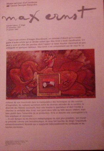 Petit Journal  N° 10 : Max Ernst