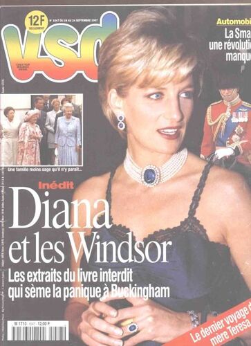 Vsd  N° 1047 : Diana Et Les Windsor,Les Extraits Du Livre Interdit.