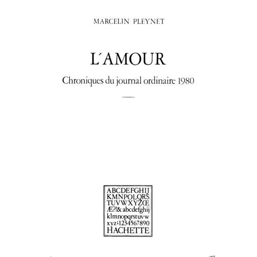 L'amour