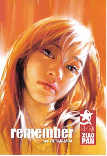 Carte Postale Manga Remember Par Benjamin (3)