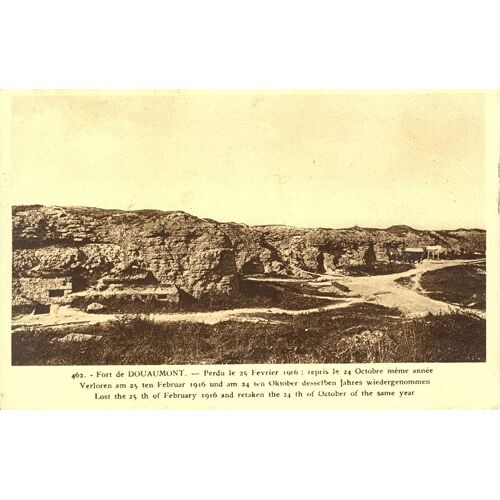 Douaumont; " Le Fort "  ( Meuse) 1954