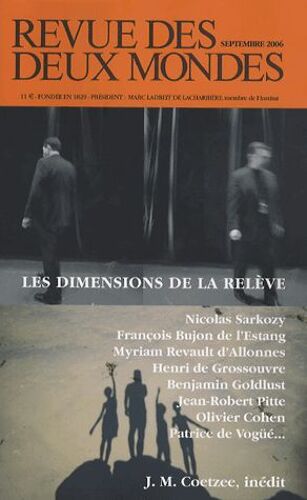 Revue Des Deux Mondes N° 9, Septembre 2006 - Les Dimensions De La Relève