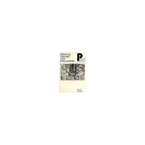 Critical Theory And Philosophy
