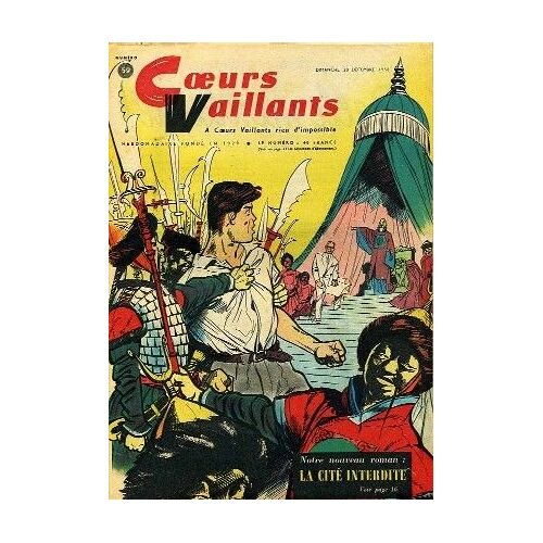 Coeurs Vaillants Du 28/12/1958 - Le Pourquoi Pas Du Cdt Charcot -  N° 52