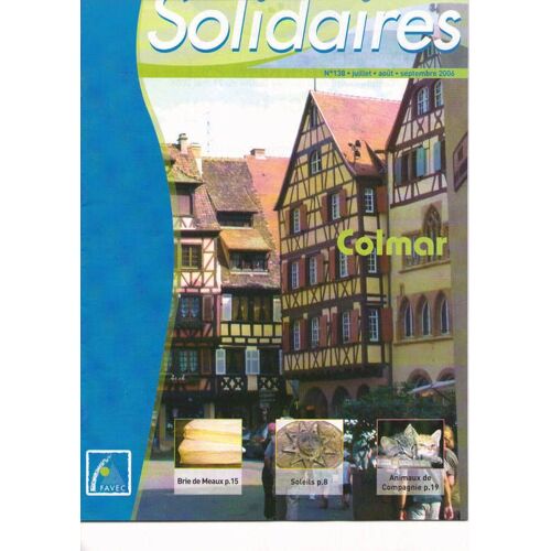 Solidaires  N° 138 : Colmar - Juillet Août Septembre 2006