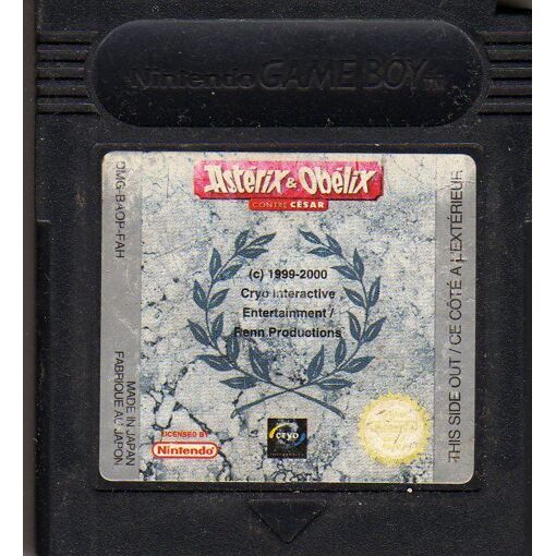Game Boy Astérix 1ère Édition Infogrames - Cartouche Seule - Testée