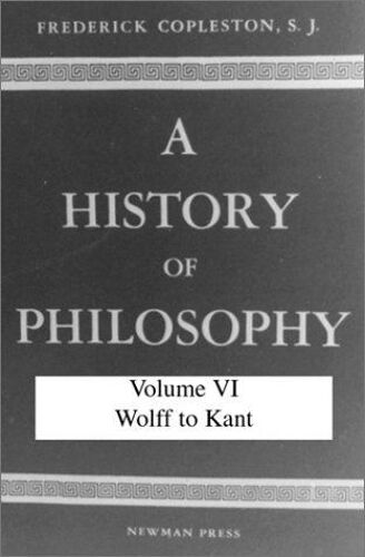 A History Of Philosophy, Volume Vi