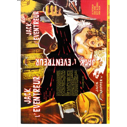 Jaquette Vhs --- Jack L¿Éventreur --- American Video