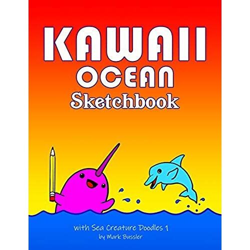 Kawaii Ocean Sketchbook With Sea Creature Doodles 1