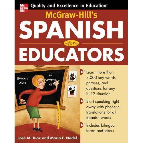 Mcgraw-Hill's Spanish For Educators (Book Only)