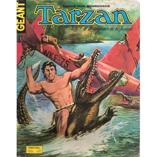 Tarzan Géant N° 31 : Avions Dans La Jungle