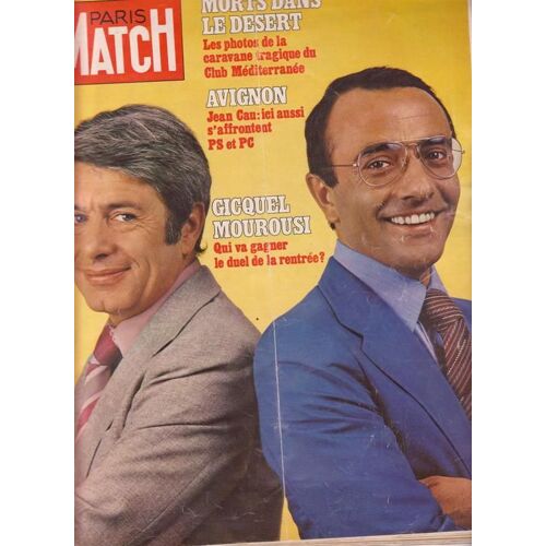 Paris Match N°1473 Du 19-08-1977