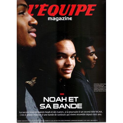L'equipe Magazine  N° 1286 : Noah Et Sa Bande