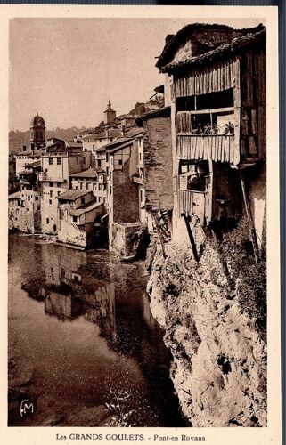 Carte Postale De Pont En Royans (Isère) Vue Partielle