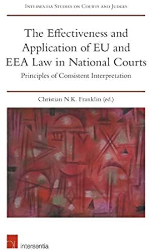 The Effectiveness And Application Of Eu And Eea Law In National Courts