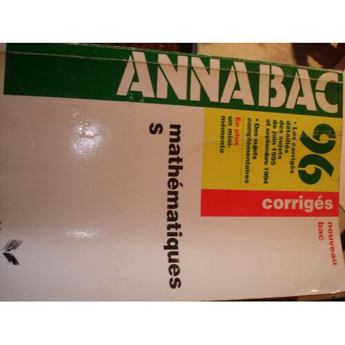 Maths S Corrige H71138