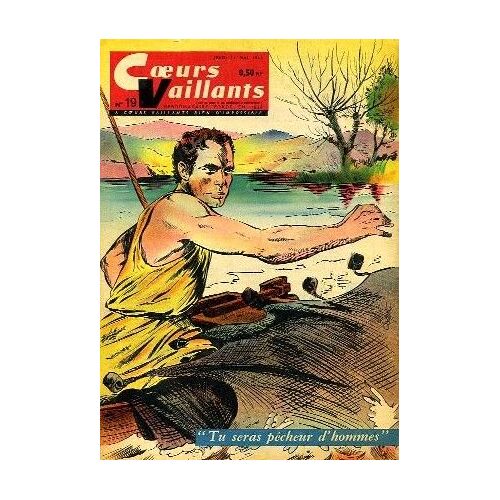 Coeurs Vaillants Du 11/05/1961 - Couverture André Chéret -  N° 19