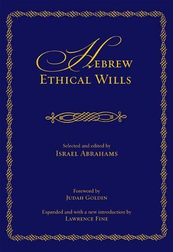 Hebrew Ethical Wills