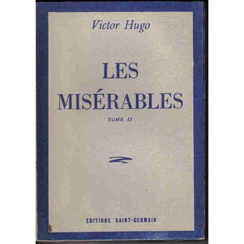 Les Miserables Tome Ii