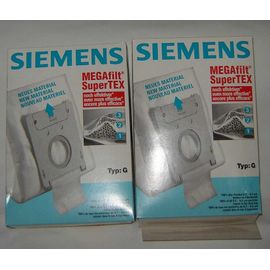 Sacs Aspirateurs Siemens Origine Type G