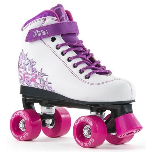 Patin Complet Roller Quad Sfr Roller Vision Ii White Purple