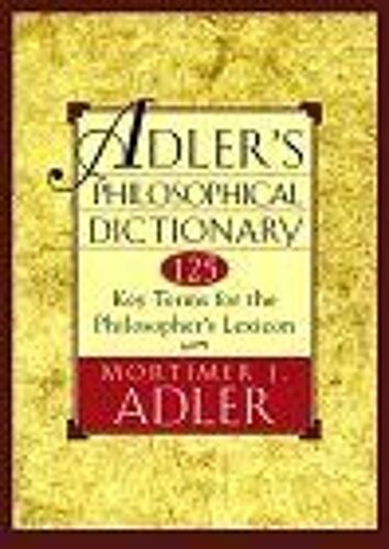Adler's Philosophical Dictionary