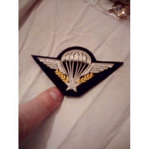 Écusson Brodé Brevet Parachutiste A Coudre