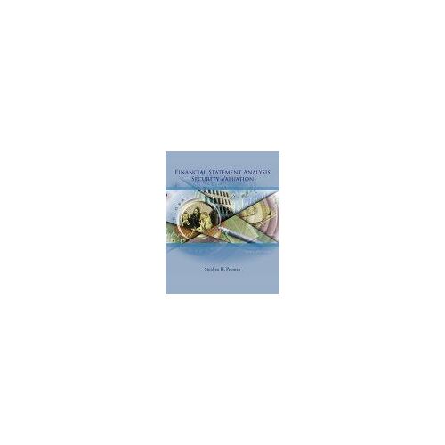 Financial Statement Analysis And Security Valuation