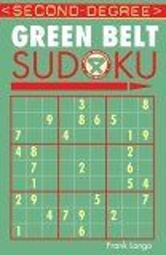 Second-Degree Green Belt Sudoku(R)