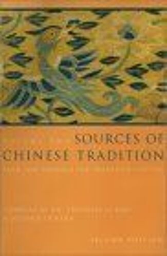 Sources Of Chinese Tradition